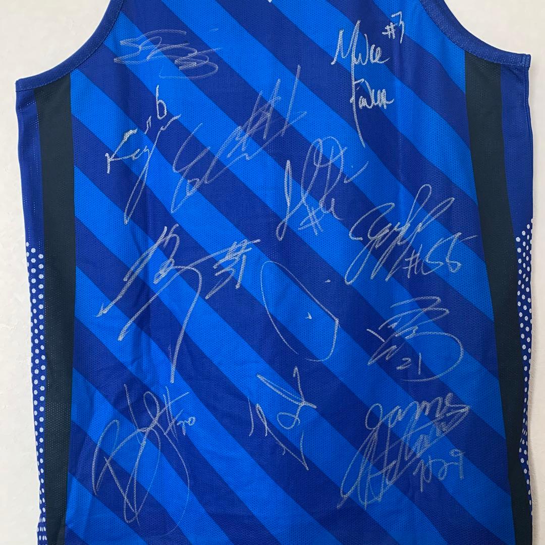 【直筆サイン12名】島根スサノオマジック 2012-13 ユニフォーム　非売品