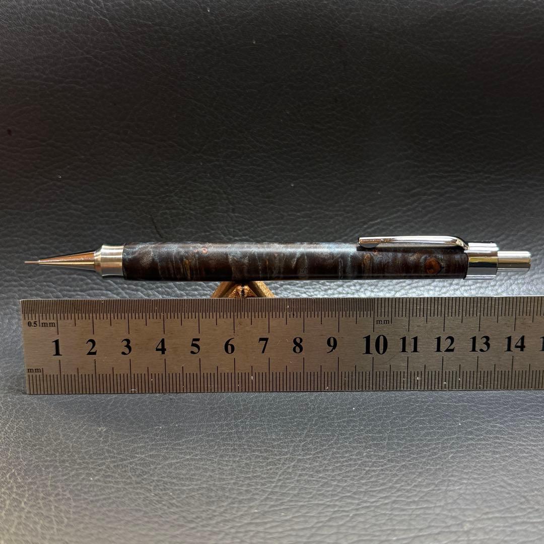 227楓瘤スタビ　木製シャーペン　強低重心ダブルR ステンレス