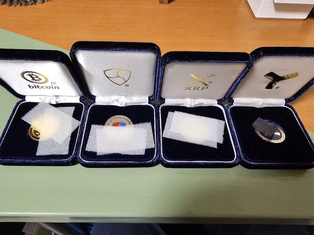 s*n様 仮想通貨風セット 純銀製 ネム シンボル リップル ビット