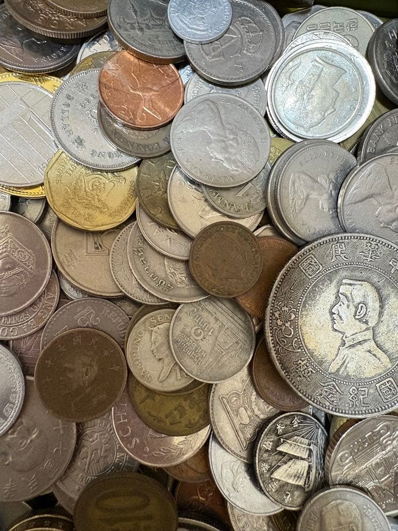 旧貨幣　記念硬貨　中華民国　古銭まとめ　外国　まとめ売り