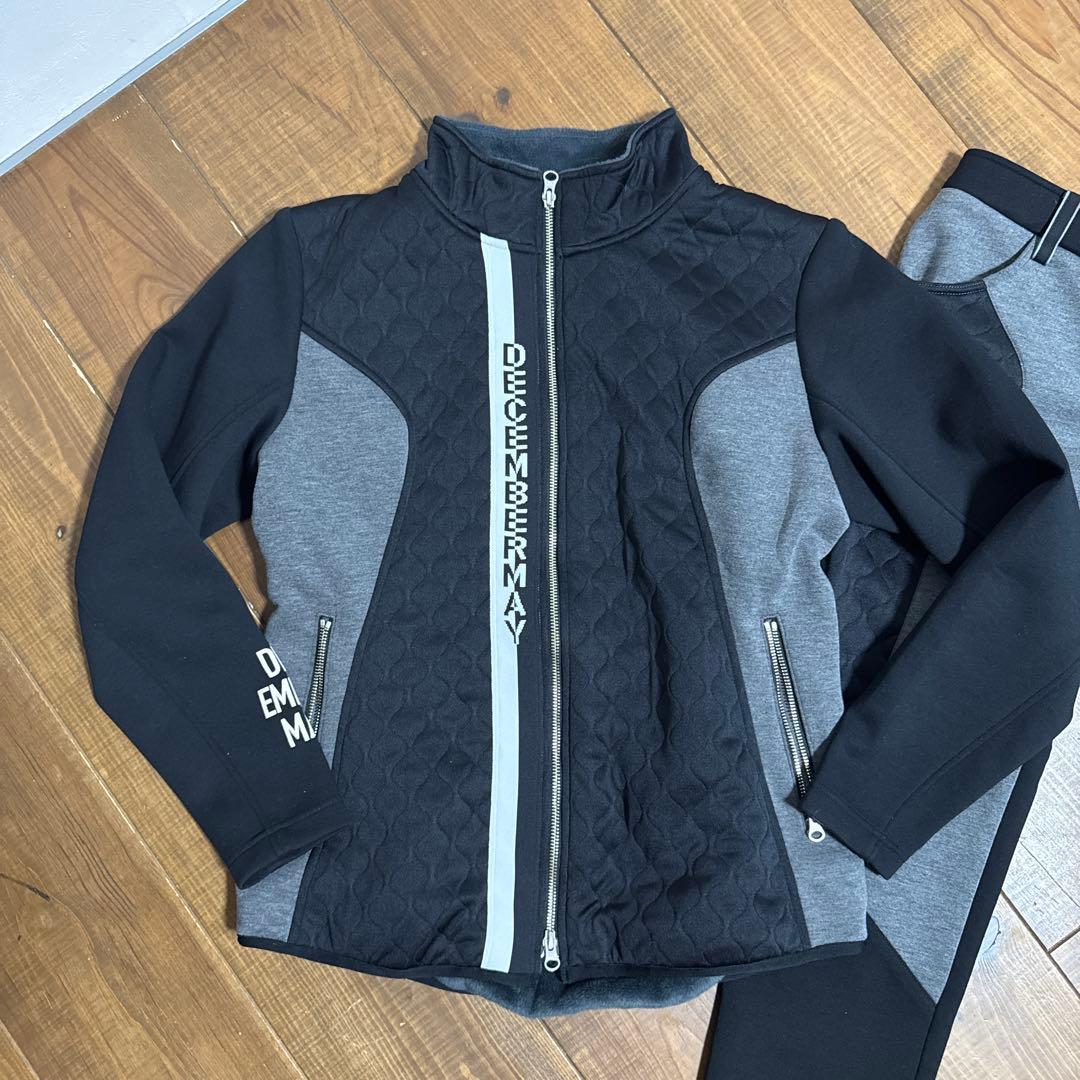 ディセンバーメイ　レディース　Mサイズ　セットアップ　ブルゾン　パンツ　秋冬