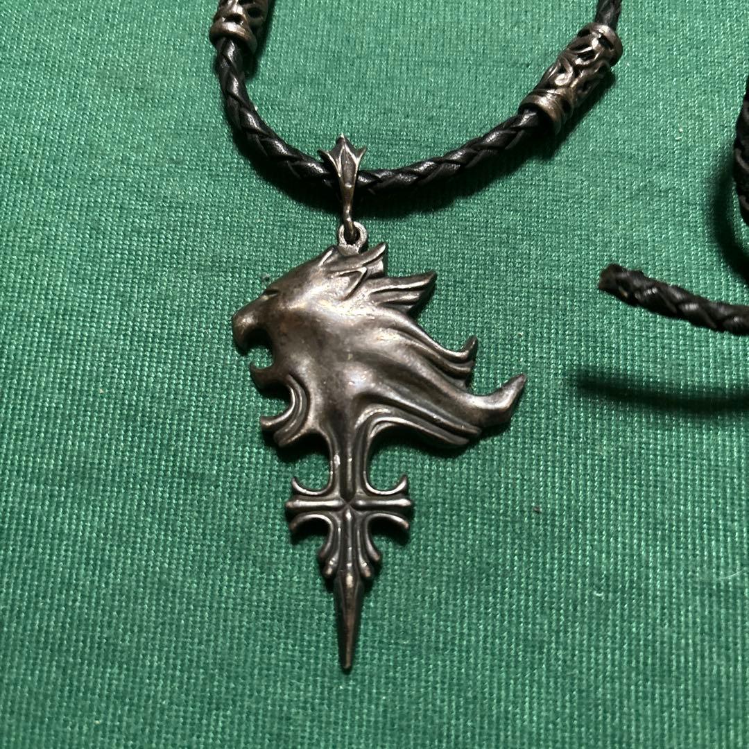 FINAL FANTASY Ⅷ スリーピングライオンハート シルバーネックレス