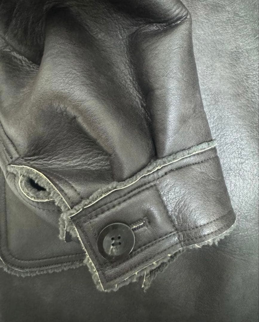 THINKFUR Bonding Flight Jacket ダークブラウン