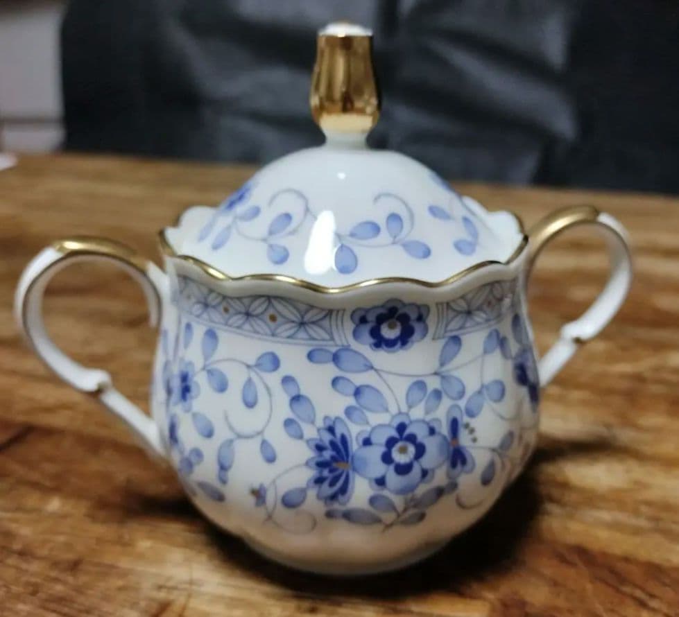 ナルミ ミラノ コーヒーカップ&ソーサー2客とシュガーポット セット