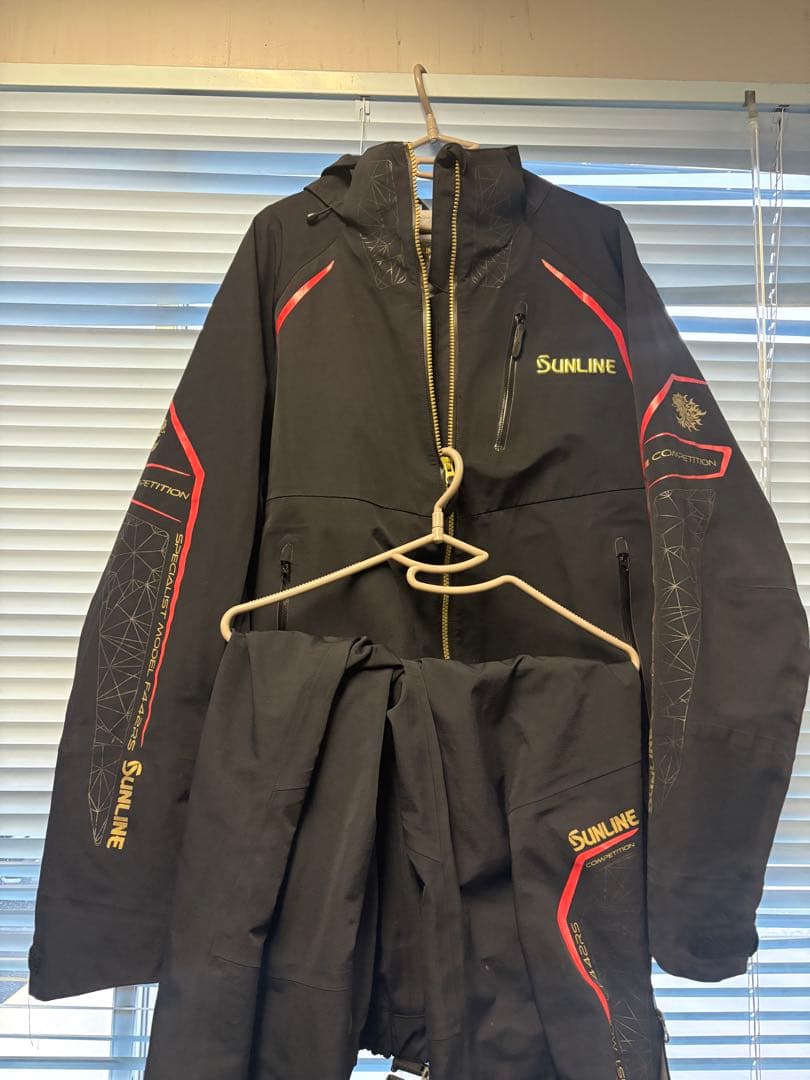 SUNLINE フィッシングスーツ 上下セット 3L