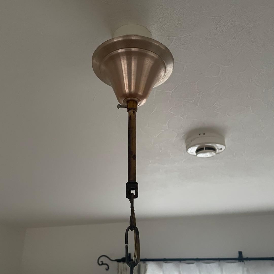 フランスアンティーク　3灯　シャンデリア