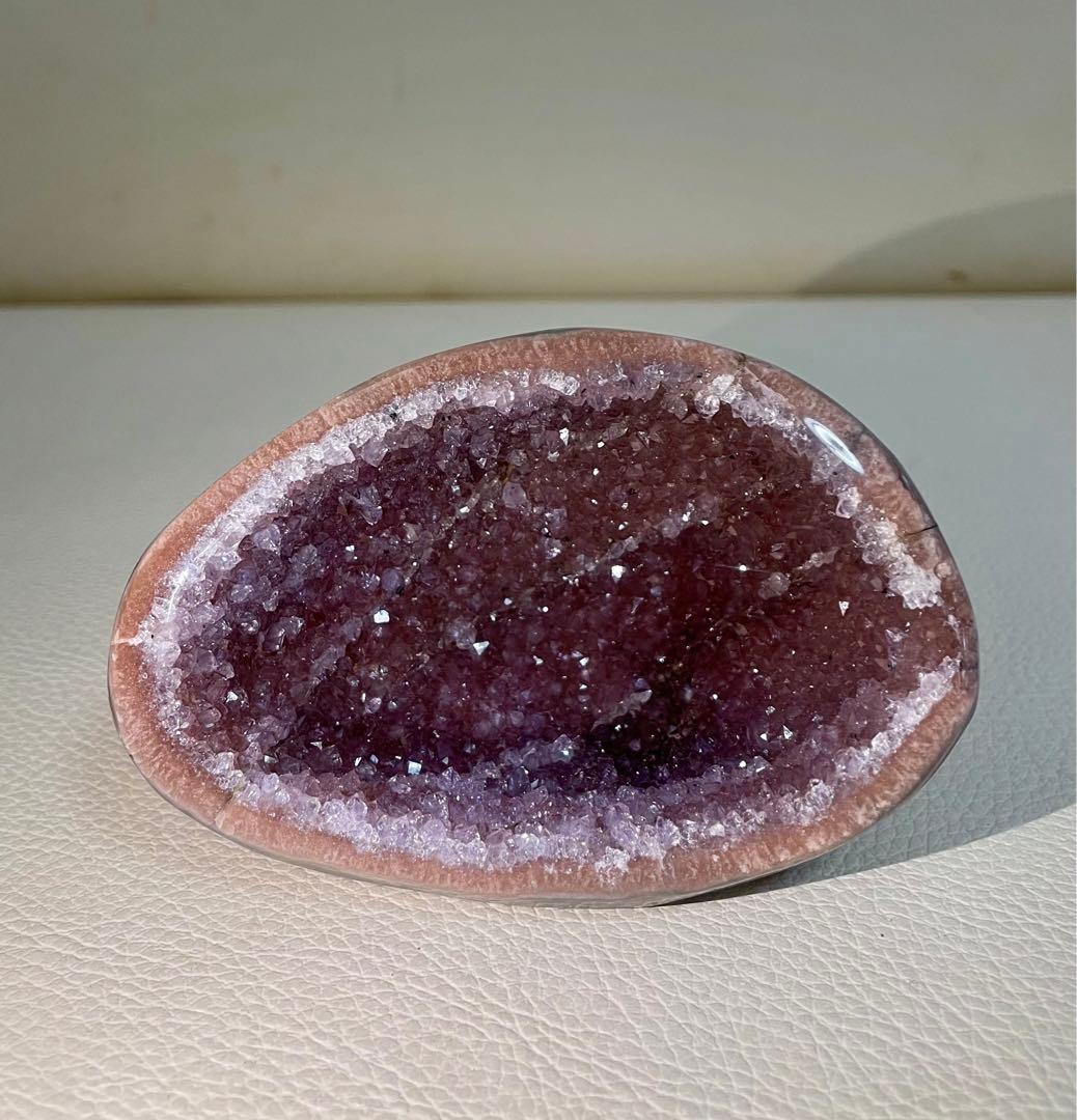 アメジスト マネーボックス ドーム 浄化 幸運 魔除 パワーストーン 紫水晶