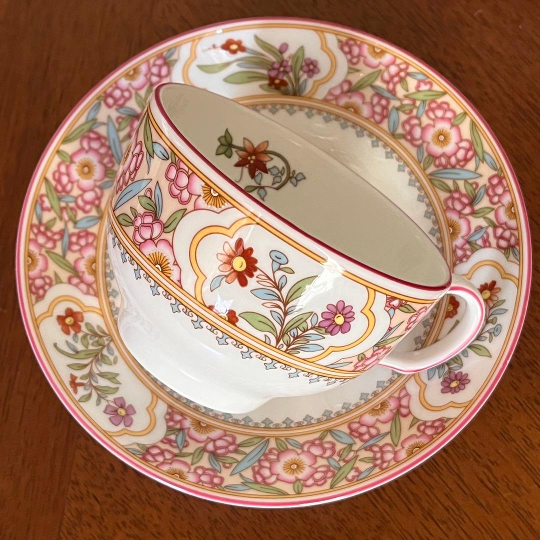 【未使用美品】ミントン★アジアンフラワー★C/S ペア（お箱無し）