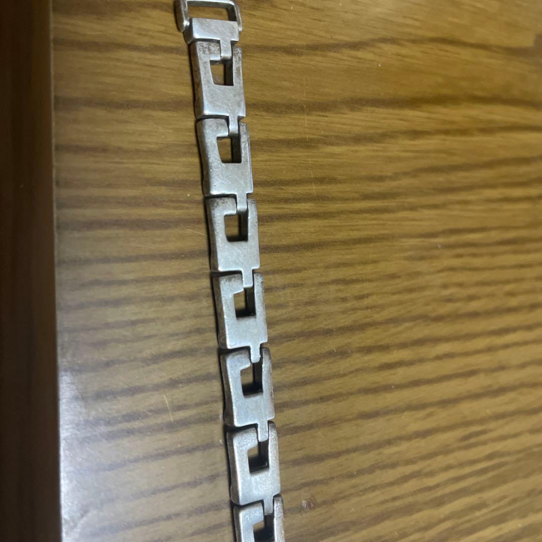 GUCCI ブレスレット　シルバーリンクチェーンブレスレット