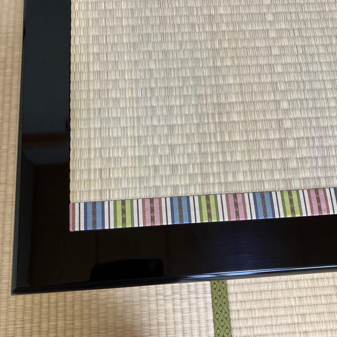 平飾り台　五月人形　畳台座　木製黒塗台　端午の節句　子供の日　鎧兜