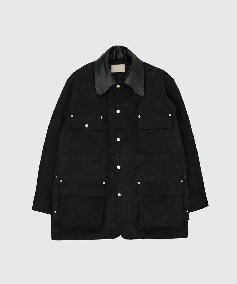 ジャケット・アウター YOKE 25AW Nubuck Leather Coverall Jacket