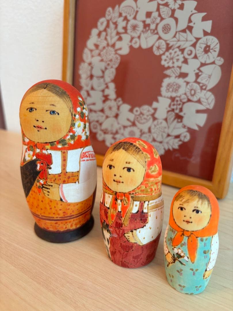 マリヤドミトリエワさん作　マトリョーシカ