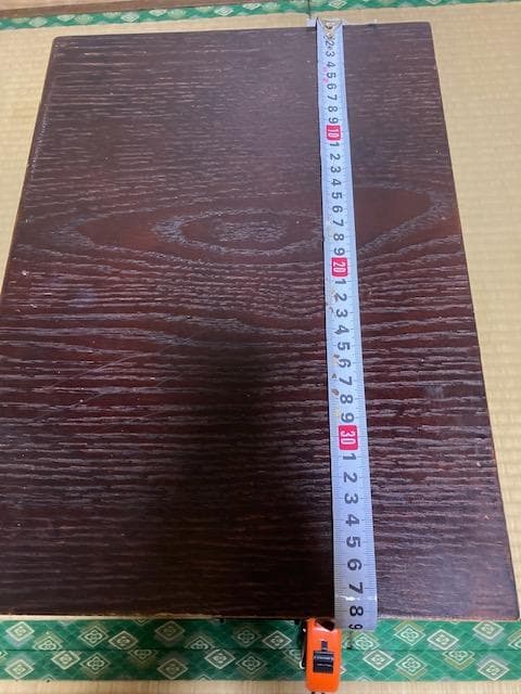 昭和レトロな木製折りたたみ座卓