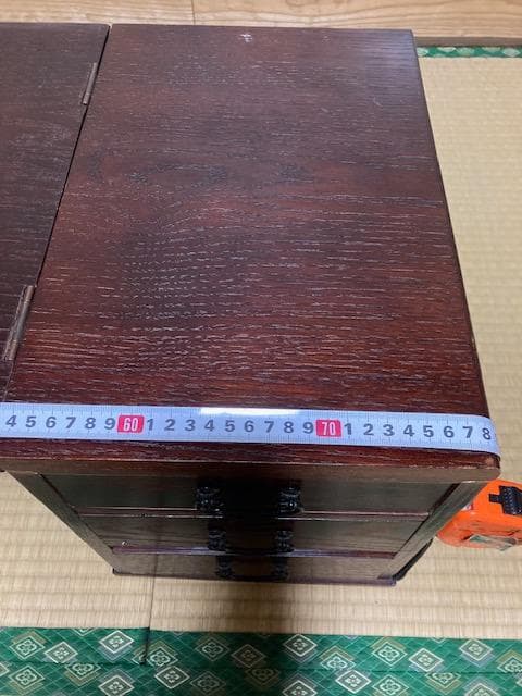 昭和レトロな木製折りたたみ座卓