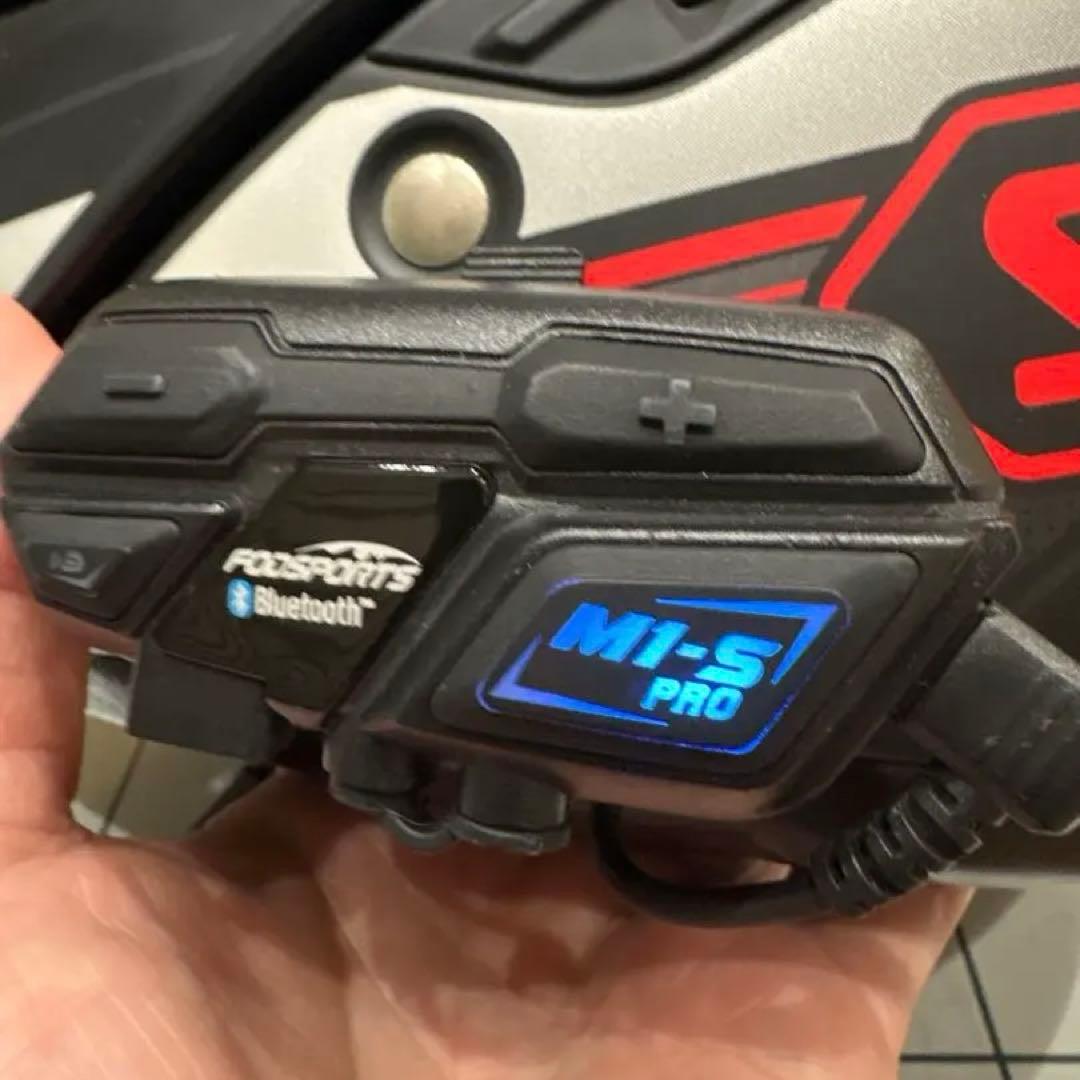 【格安美品】SHOEI システムヘルメット　 インカムM1-S pro^ ^