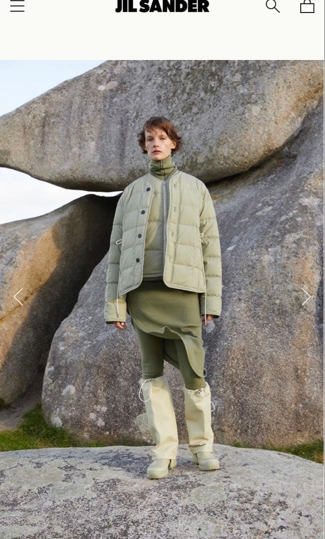 JIL SANDER+ ダウンベスト 富岡佳子さん　drawer ギャルソン