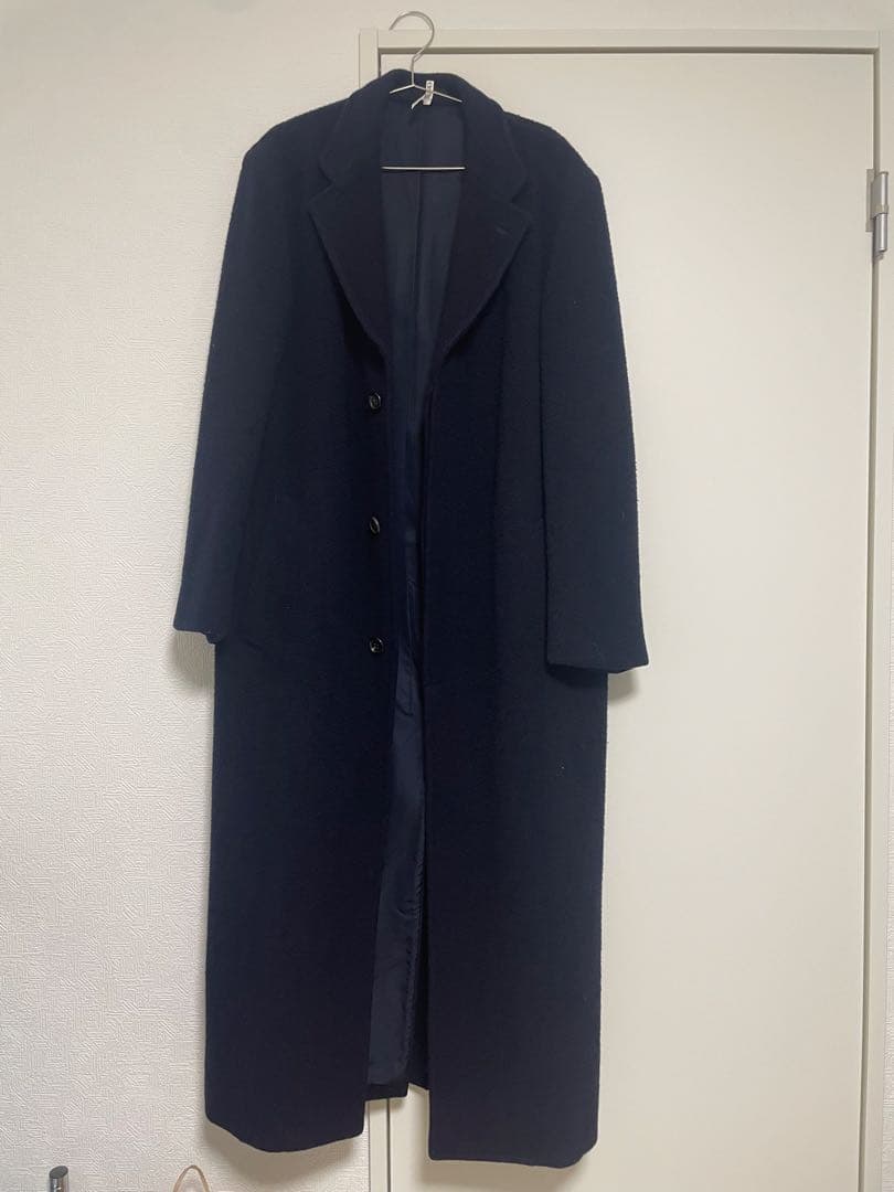 COMME des GARÇONS HOMME ロングコート　ブラック