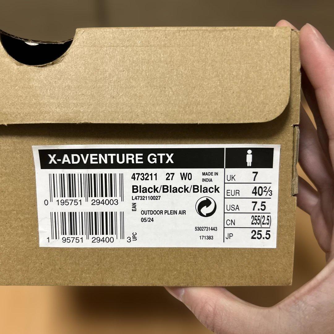 SALOMON X-ADVENTURE GTX サロモン ゴアテックス 箱付き