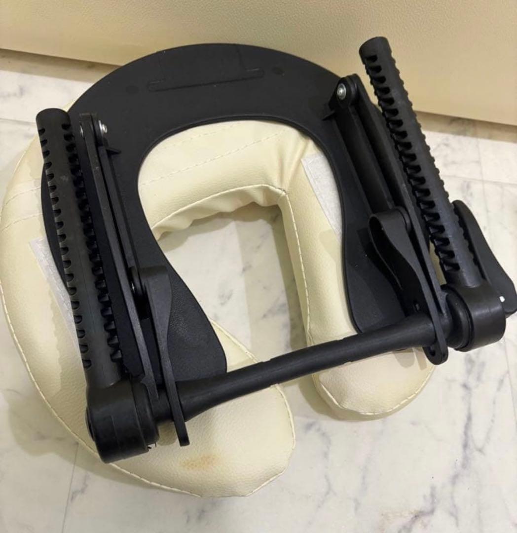 折りたたみベッド 185cm クリーム色