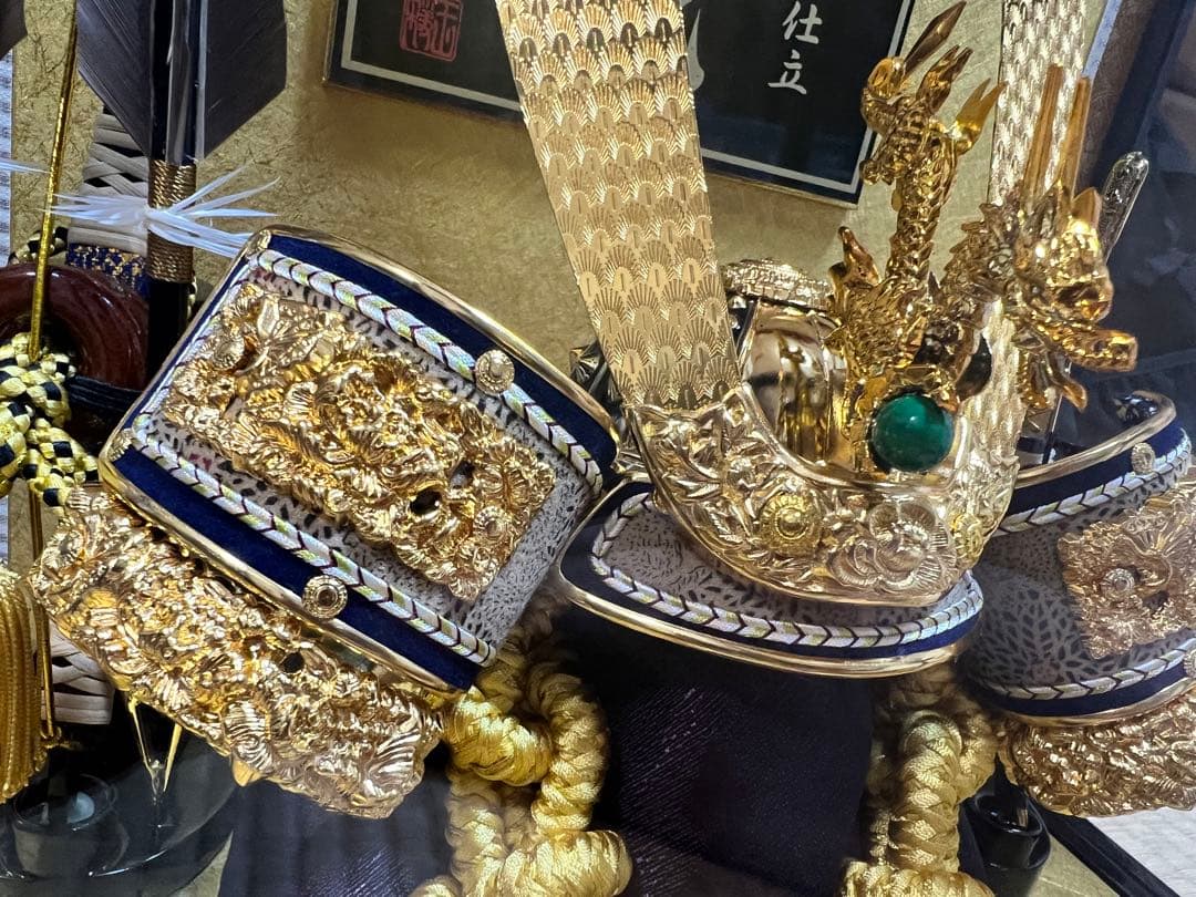 五月人形 兜 特選手作り仕立て