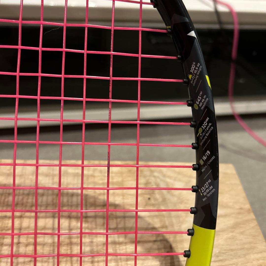 Babolat ピュアAEROテニスラケット 黒/黄