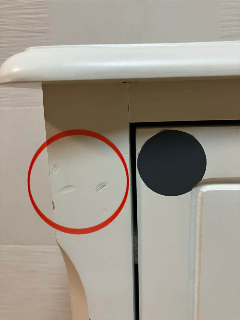 フランフラン　キャビネット　ドット