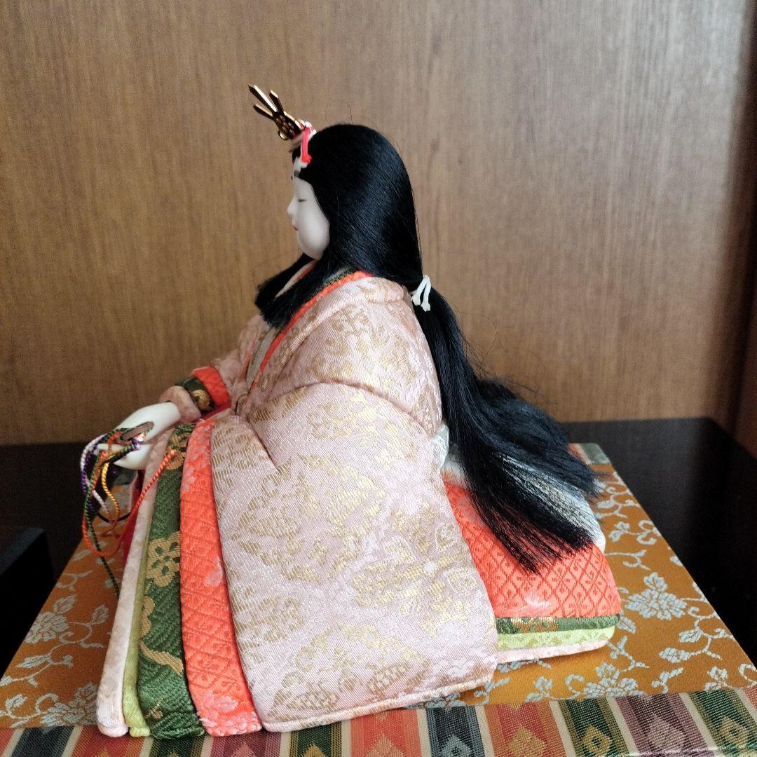 木目込み雛人形 親王飾り