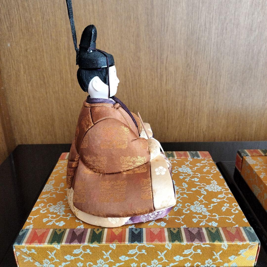 木目込み雛人形 親王飾り