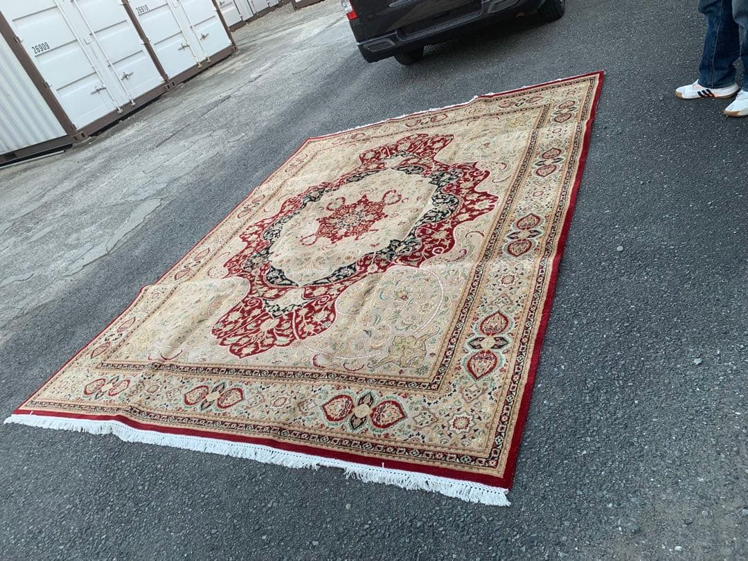 ペルシャ絨毯/250x320cm.....pd9。