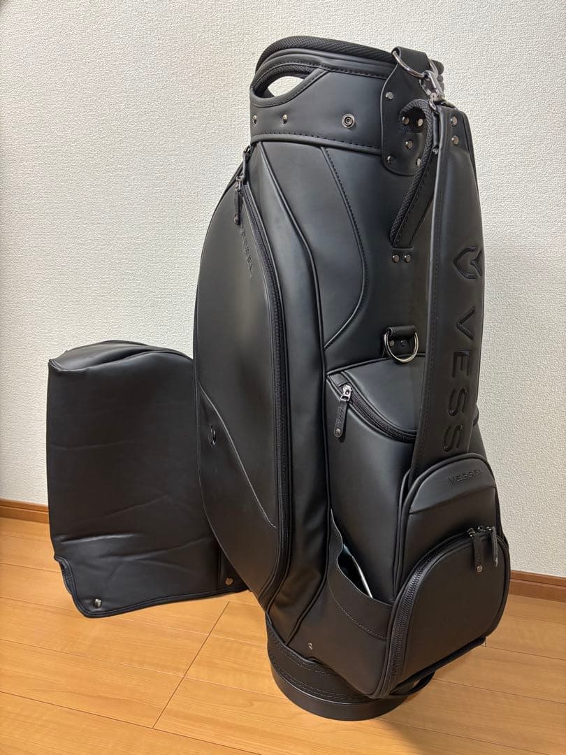 VESSEL(ベゼル)キャディバッグ Lux Cart JP BKブラック 美品