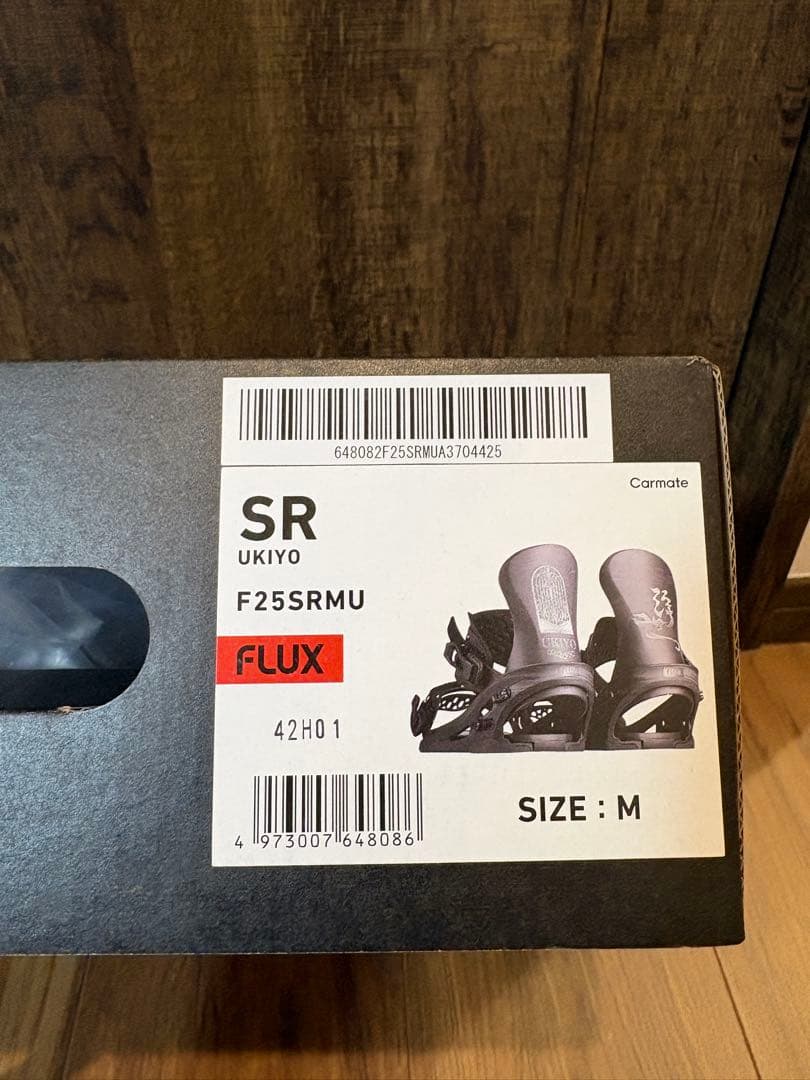 FLUX Ukiyo スノーボード ビンディング M 相澤亮 長澤颯人 SR