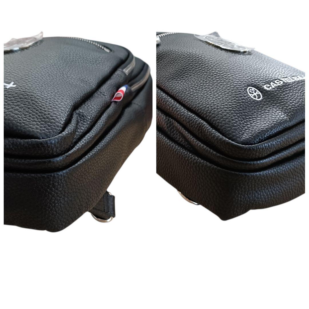 現行品 未使用 カステルバジャック ボディバッグ ワンショルダーバッグ ハロゲン