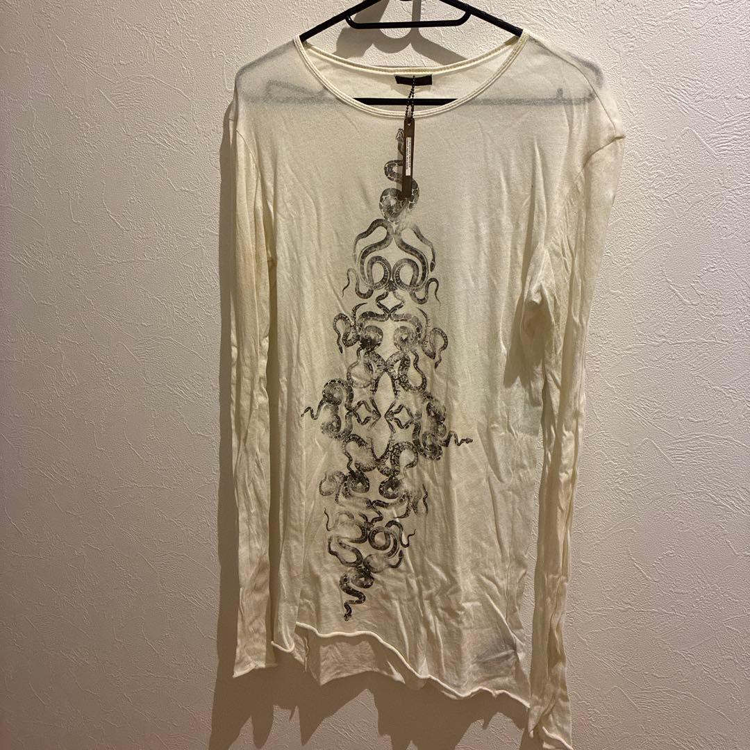 CATORCE SNAKEPRINT L/S美品