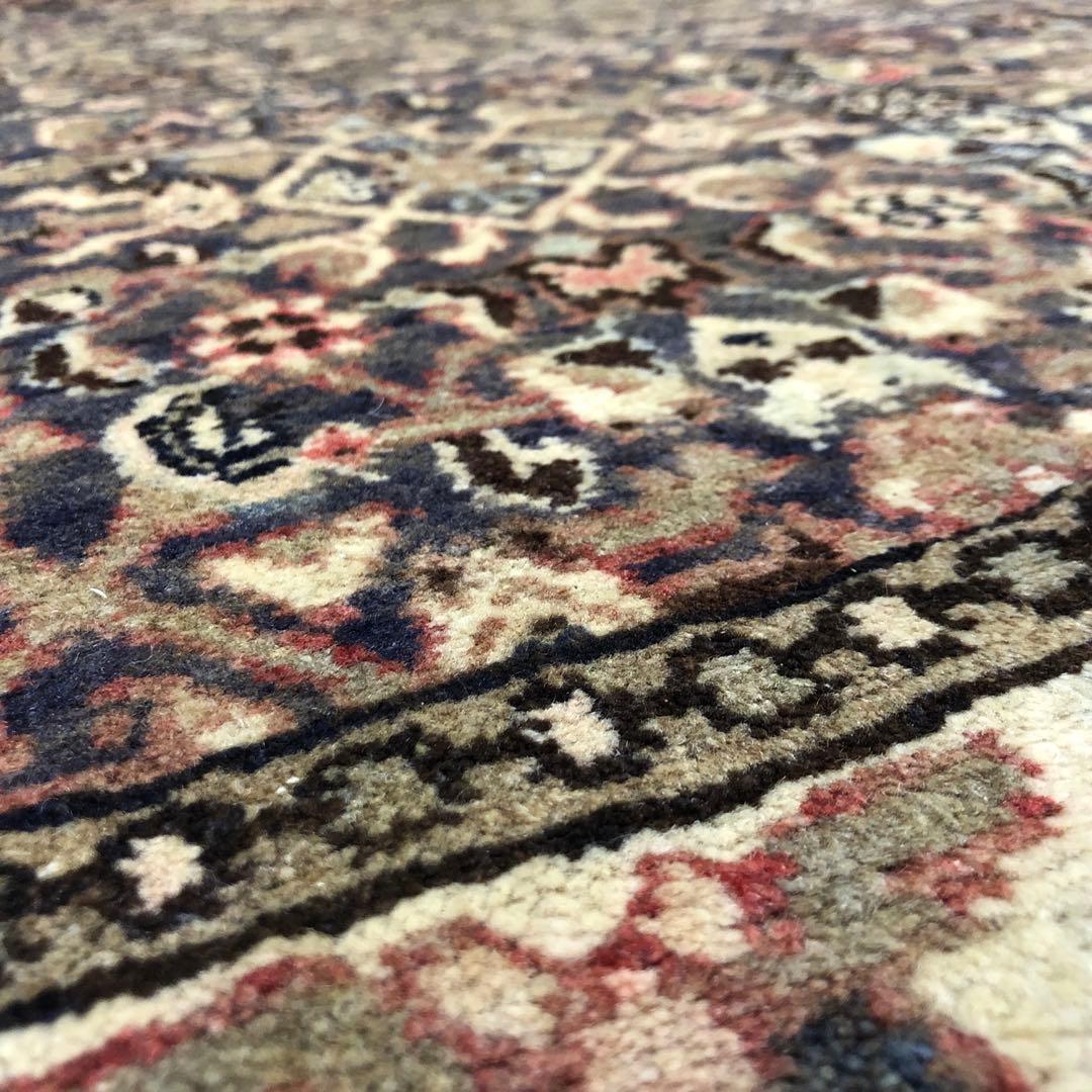 ペルシャ絨毯 ペルシャヴィンテージラグ 183x103 手織り オールド