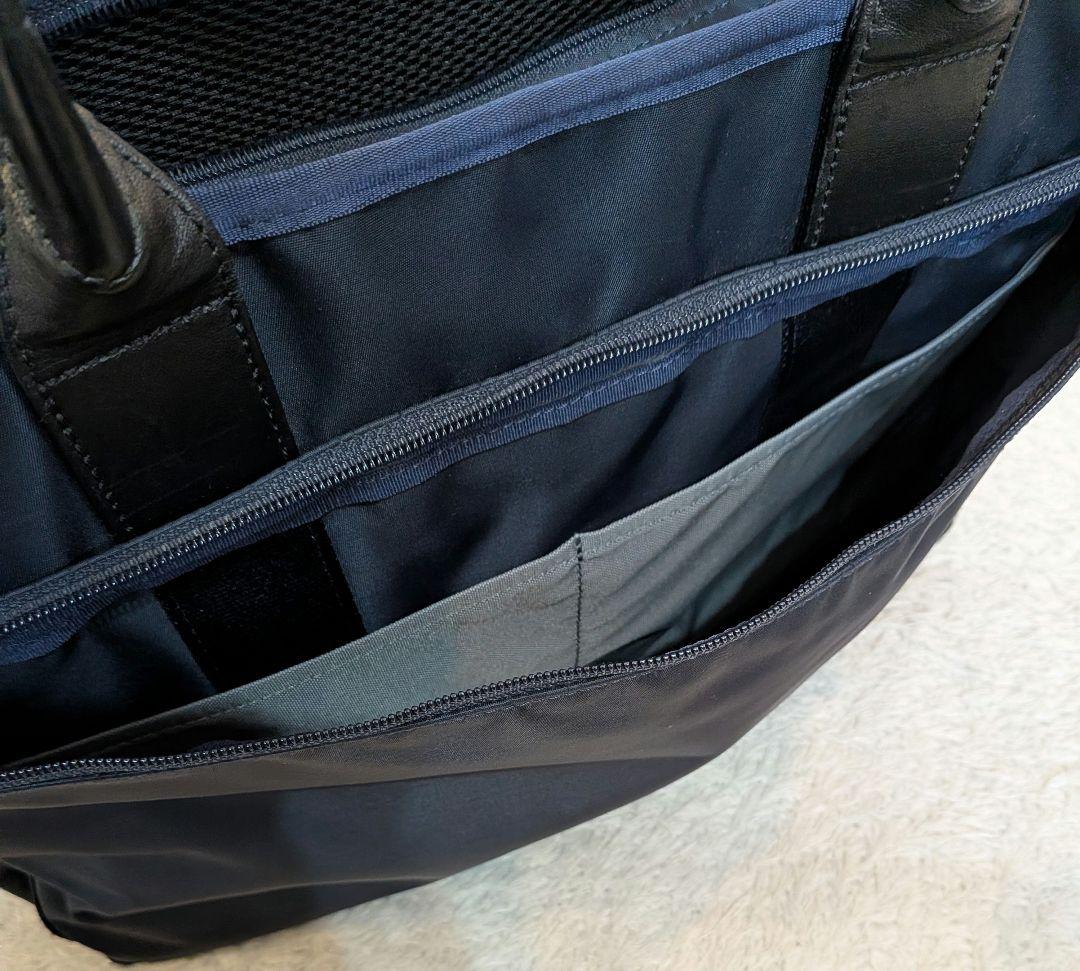 美品　PORTER　TIME（タイム） トートバッグ　ナイロン　レザー持ち手