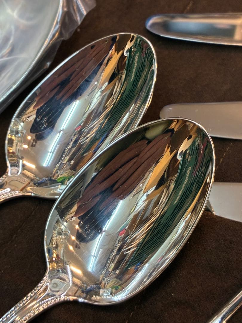 Christofle カトラリーセット　パール　テーブルシルバー