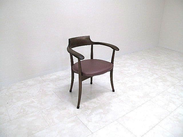 【展示品】HIDA 飛騨産業 キツツキ CRESCENTクレセント アームチェア