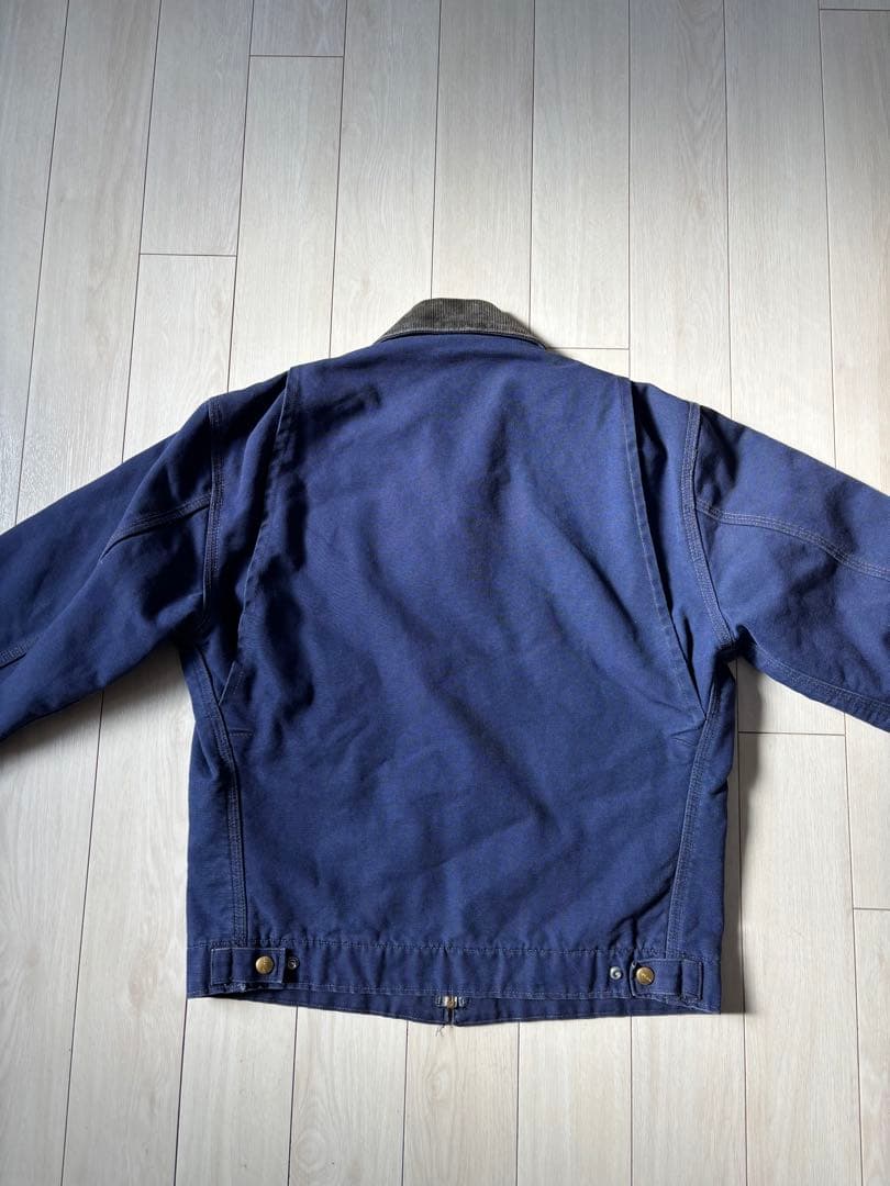 カーハート　デトロイトジャケット　ネイビー　M 米国製　stussy 元ネタ