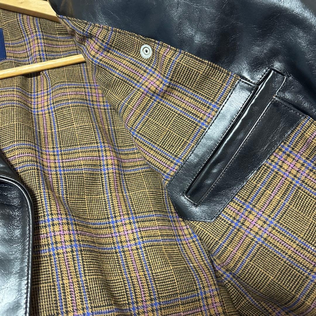 STARKEHAUT ライダース ベジタン 馬革 茶芯 ライトニング 新品