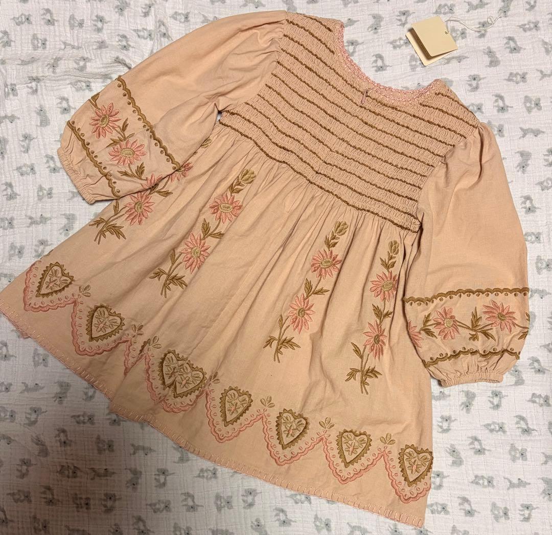 ワンピース apolina Penny Smock Dress 3-5y