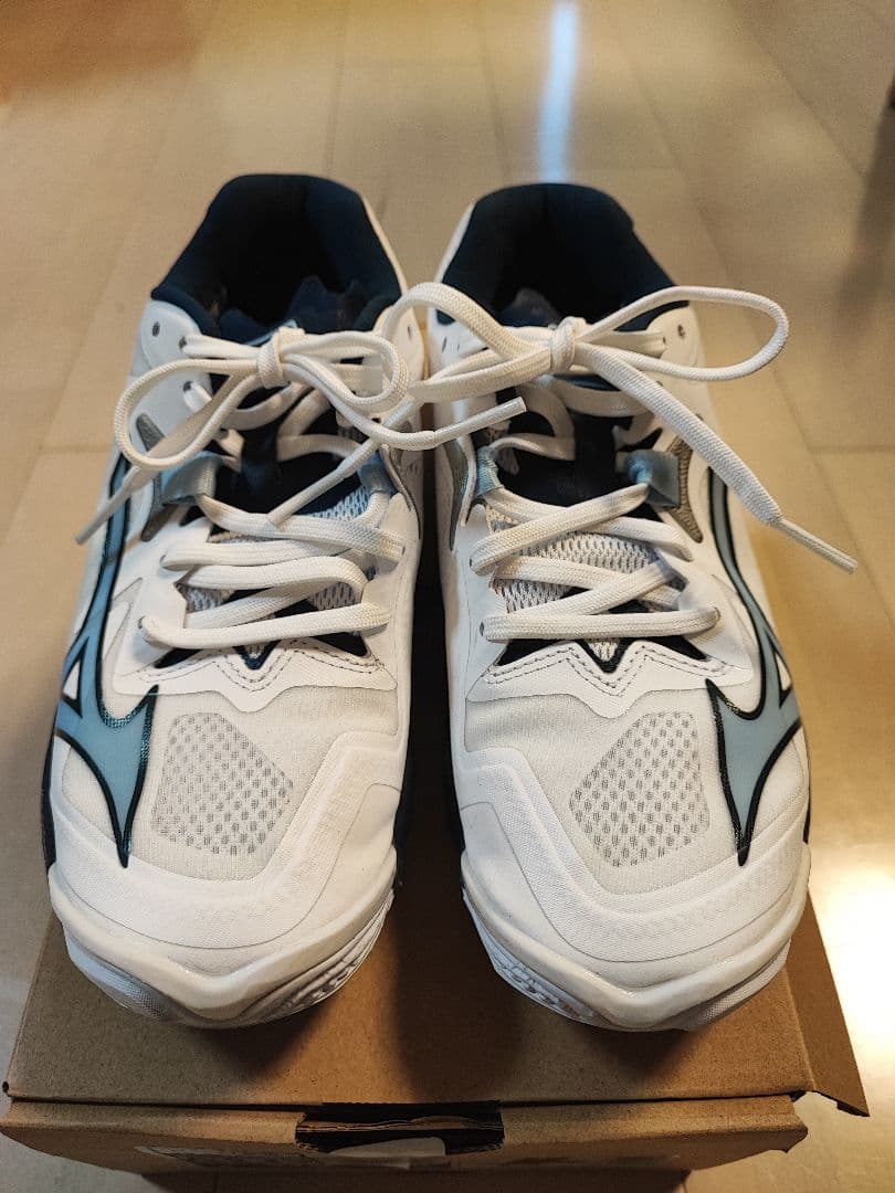 m*x様 mizuno MZライトニングZ8 WN ホワイト 23.5