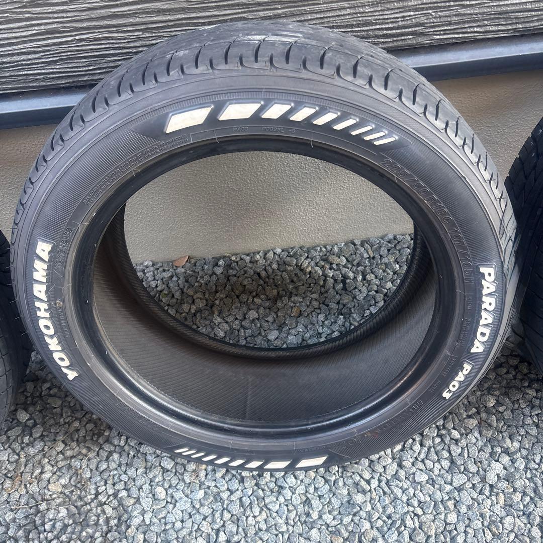 ヨコハマ パラダ PA03 225/50R18 200系 ハイエース NV350