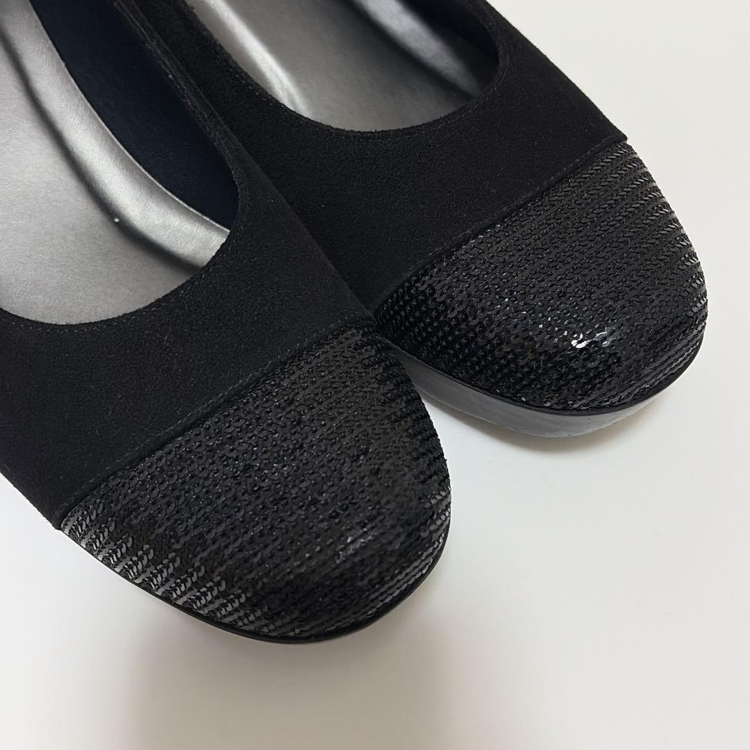 【美品】HILLS AVENUE ヒルズアベニュー スエード パンプス 24.5