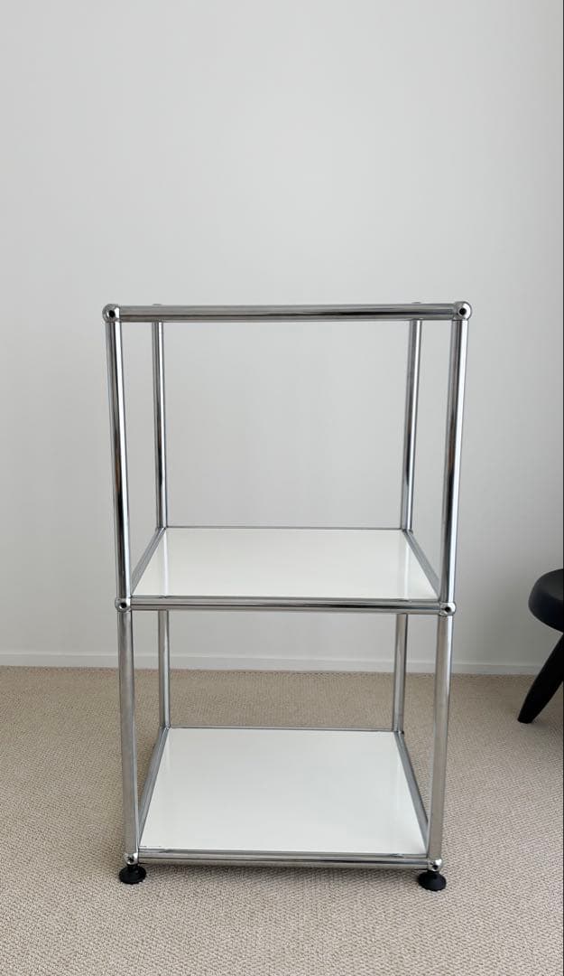 送料込み　USMハラー　ラック　1列3段 ピュアホワイト USM haller