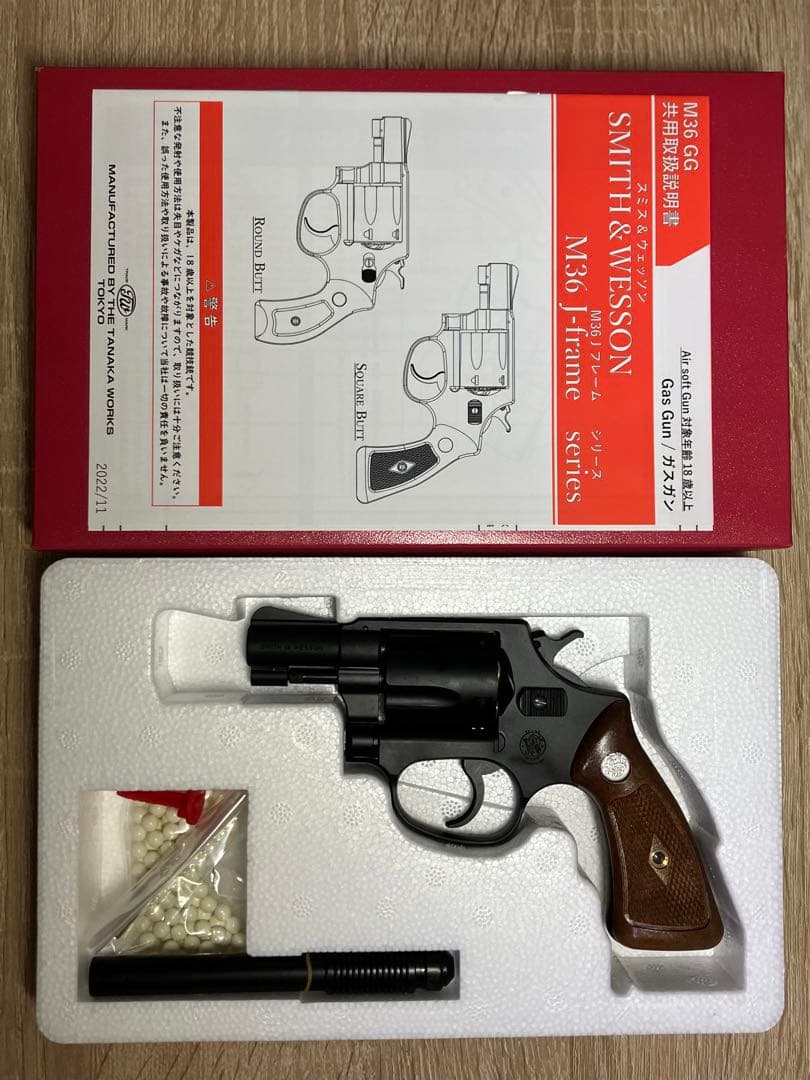 タナカワークス S&W チーフズスペシャル ジョーカーモデル HW ガスガン