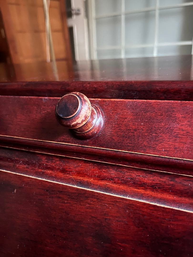 九州民芸家具 ライティングビューロー ライティングデスク アンティーク 机