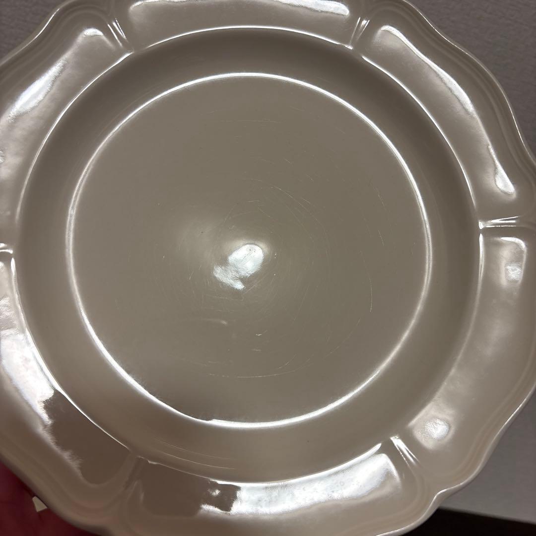 ウェッジウッド　クイーンズウェア　クイーンズプレイン　デザートプレート　20cm