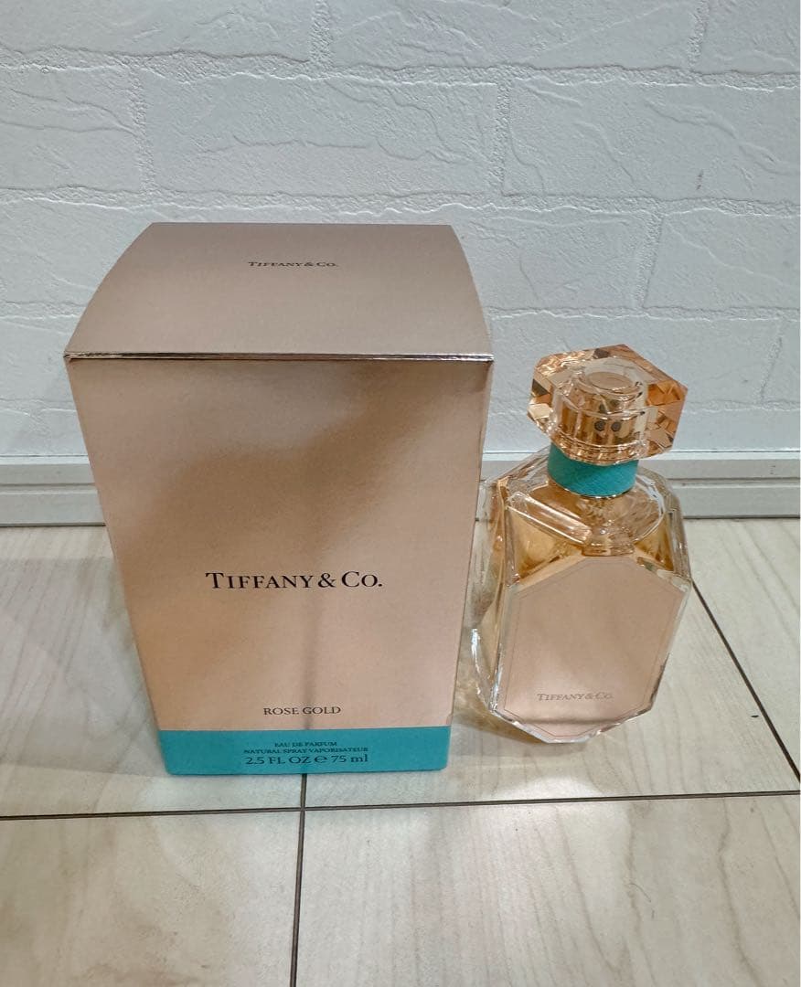 Tiffany & Coティファニー香水ローズゴールド75ml未使用品