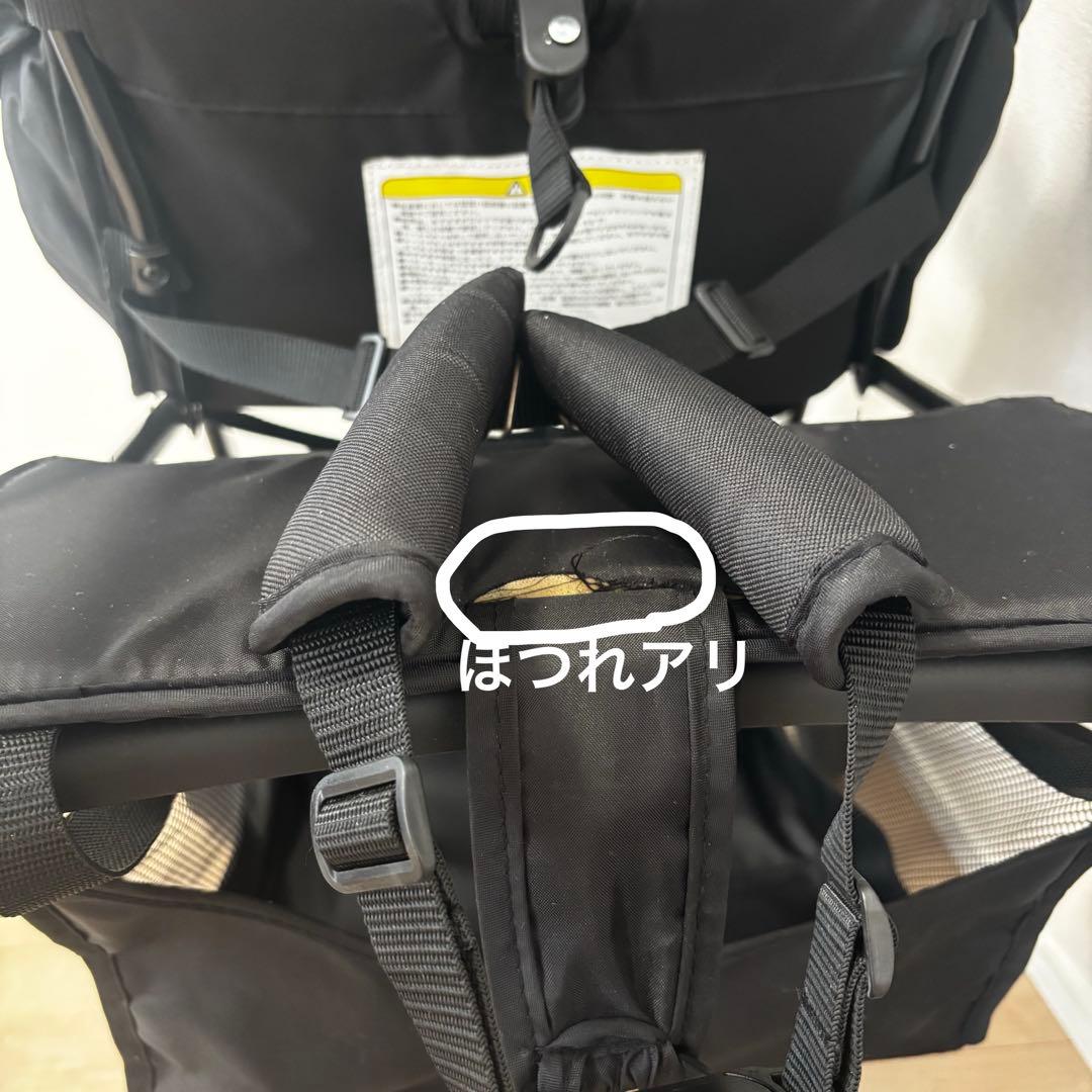 Nebio 二人乗りベビーカー　アミティエ　ブラック