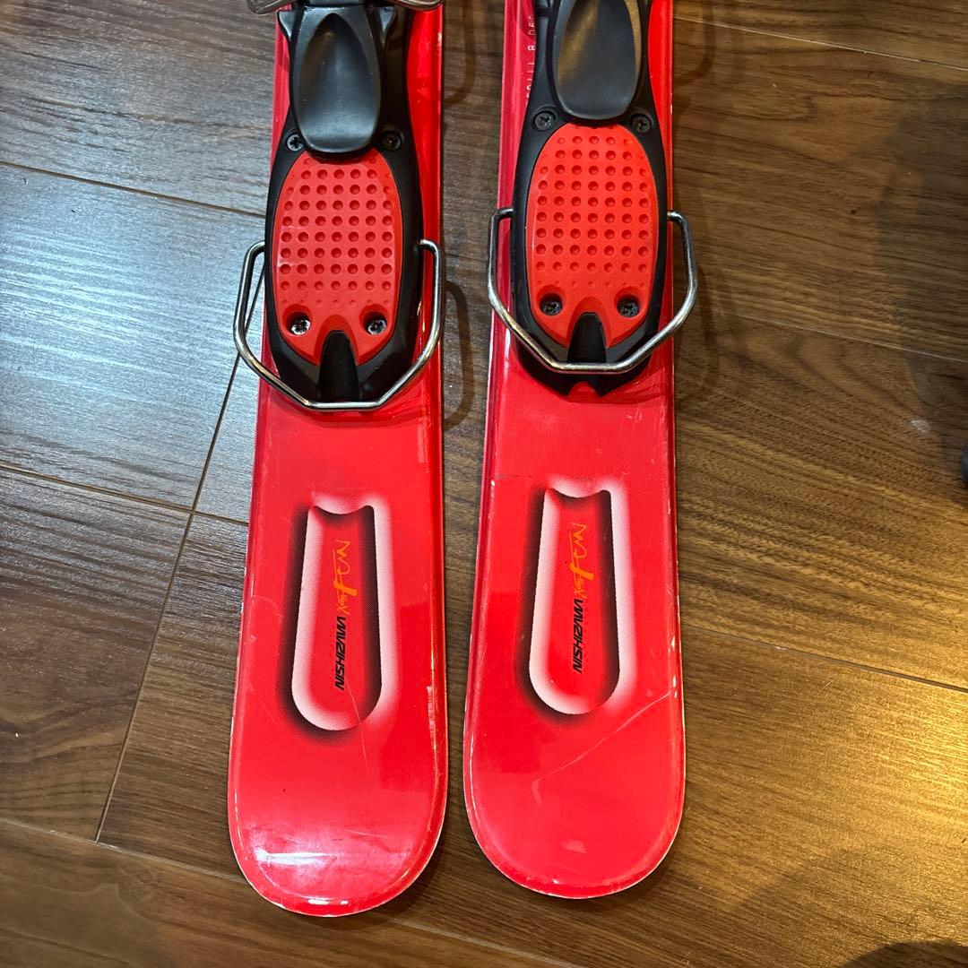 美品NISHIZAWA ショートスキー ブーツセット